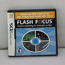 Flash Focus: Vision Training Nintendo DS, 2007 CASE ONLY