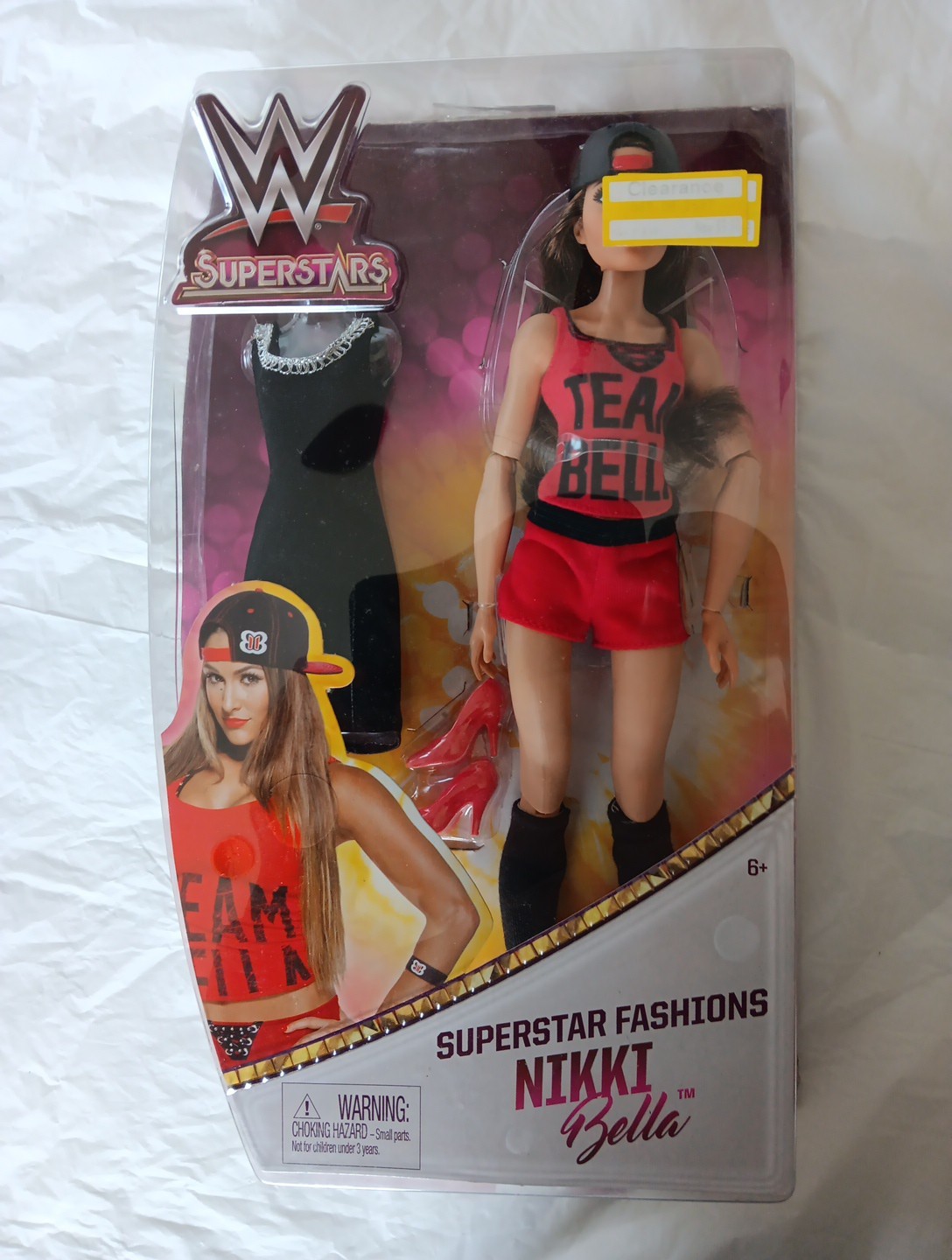 WWE Superstars Nikki Bella Diva Mattel Fashion Wrestling Dol