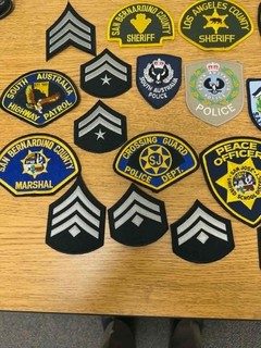 Lot of 31 Police Patches Both Foreign and Domestic