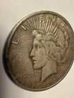 1923 Liberty Peace Silver Dollar Circulated Coin With Eagle — photo 6