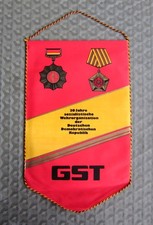 Gro&szlig;er GST Wimpel Ehrengabe f&uuml;r Fahne und Tischdekoration 400 mm