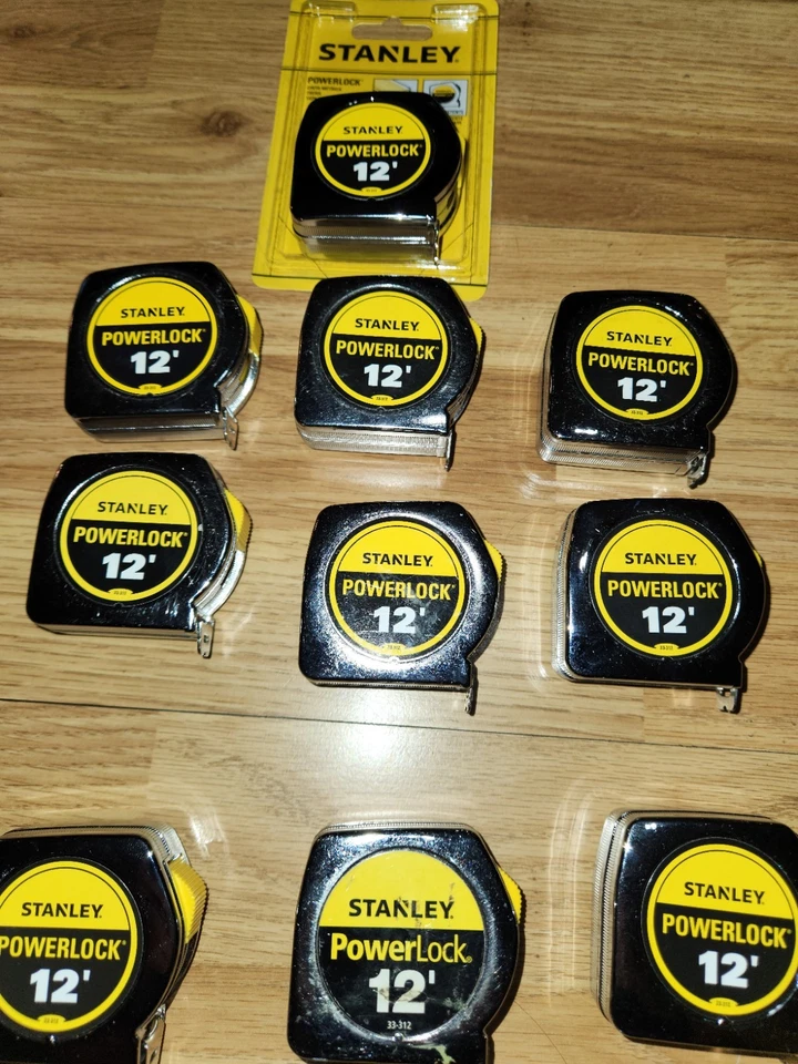 Cinta métrica Stanley 33-312 12' ft x 3/4" - Cantidad 12 nueva y usada  Foto 2 de 4