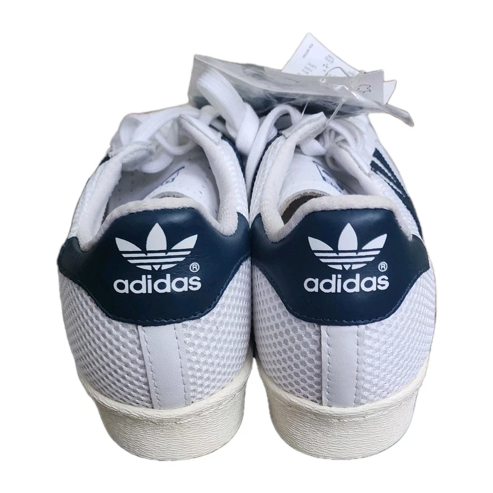 New Adidas Originals Superstar 80S Primeknit Men’s Shoes US 10 Casual Sneakers - Image 3 of 4