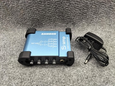 SAMSON S-AMP Kopfhörerverstärker 4 Ausgänge mit Adapter 2024 Garantie