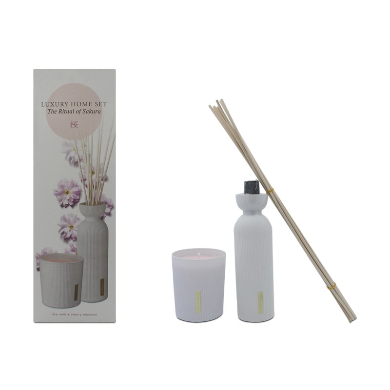 Rituals Sakura Fragrance Sticks 25ml & Candle 290g Luxury Home |Gift Set