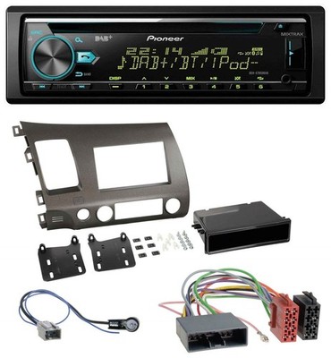 Pioneer DAB MP3 CD USB Bluetooth Autoradio für Honda Civic Hybrid FD3 06-10 anth