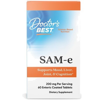 Doctor's Best SAM-e Tablets - Mood & Joint Support
