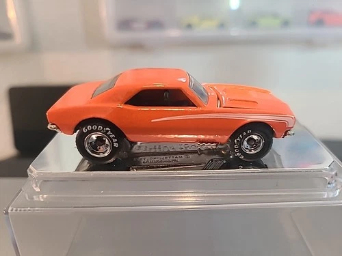 Vintage Hot Wheels 67 Orange Custom Camaro. Real Riders.