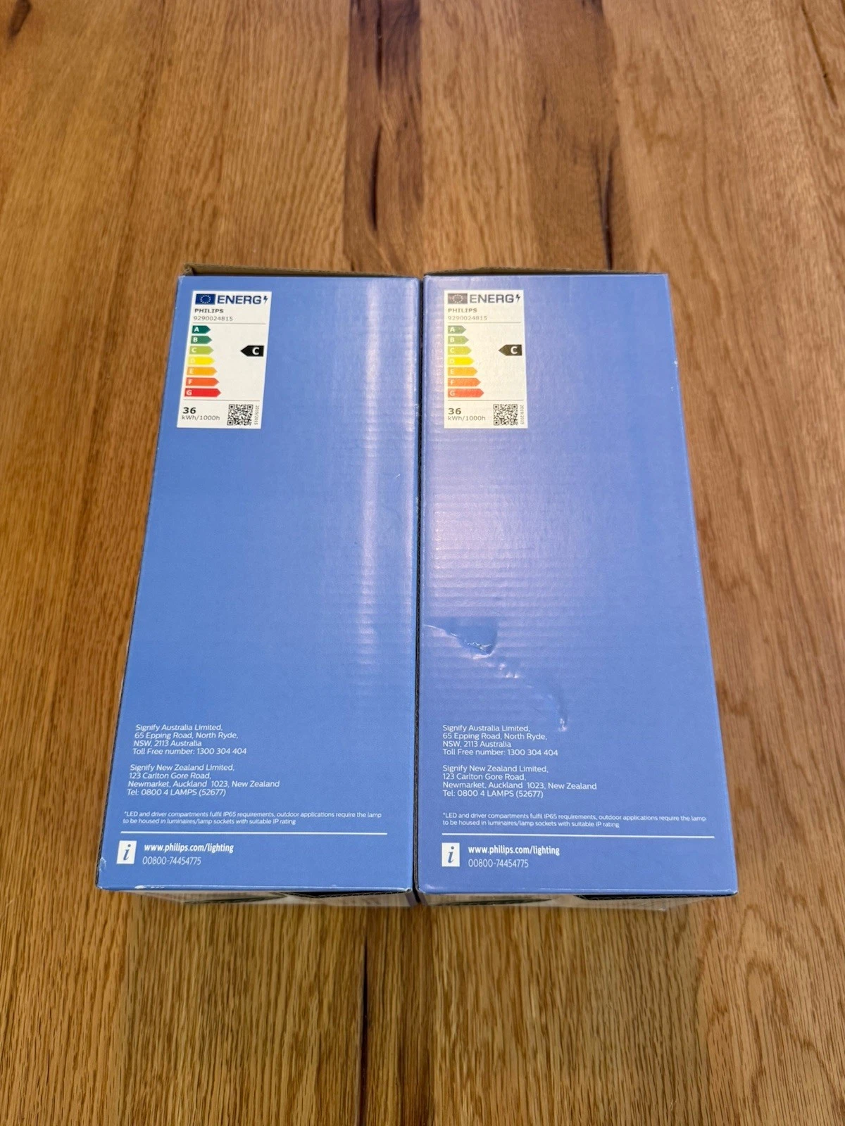 2x Philips True Force Core LED Urban Lamp HPL 36W E40 6000lumen 4000k - New 4