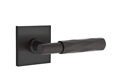 Emtek Select Dummy, Square Rosette, T-Bar Stem, Tribeca Handle US19