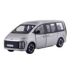 Hyundai Staria Lounge 1:38 Voiture Miniature Diecast Argent Minivan