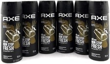 AXE Deodorant Body Spray 150ml each Pack of 6 GOLD OUD WOOD FRESH VANILLA