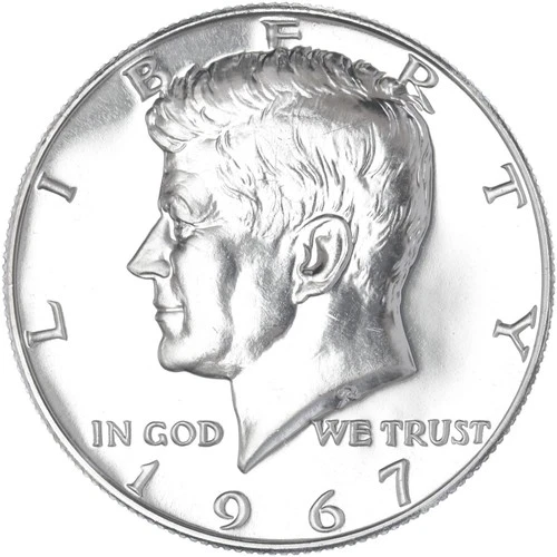 1967 Kennedy Half Dollar 40% Silver  UnCirculated