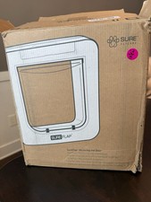 AS IS / FOR PARTS Sure Petcare SureFlap Microchip Pet Door USED DIRTY READ