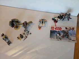 LEGO Star Wars-75299 Trouble on Tatooine, 75197 1st Order Spec, 75074 Snowspeede