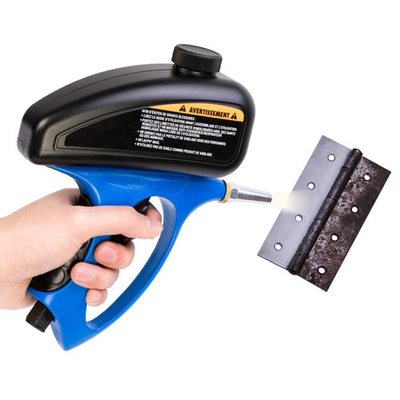 #ad Gravity Sand Blaster Gun Portable Small Sandblasting Tool Handheld Spray Machine $35.98
