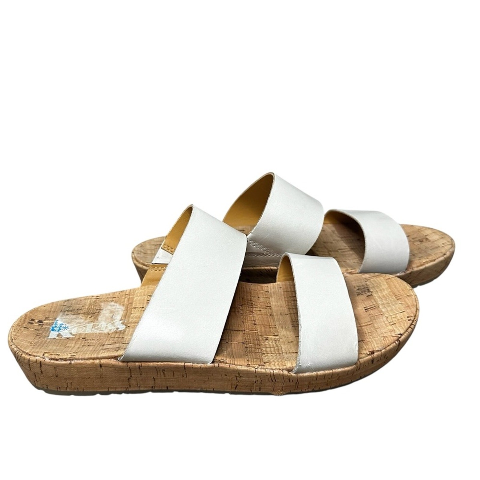 APL Sandali con plateau Korks by Kork Ease bianco crema taglia 11