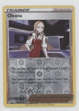 Oleana Reverse Foil Pokemon Sword & Shield Rebel Clash #163