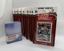 12 PACKS, 2012 Topps Baseball Houston ASTROS Team Set Blister Pack 17 cards