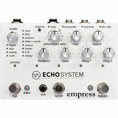 Empress Effects Echo System Dual Engine Delay Effektpedal