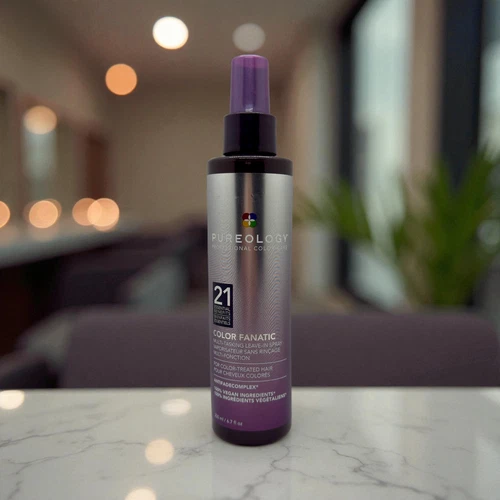 Pureology Color Fanatic Leave‑In Spray 6.7oz • 21 Benefits • Color‑Treated Hair