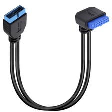 SATA USB Extension Cable USB 3.0 Motherboard Front 19 Pin Male to Female Exte...