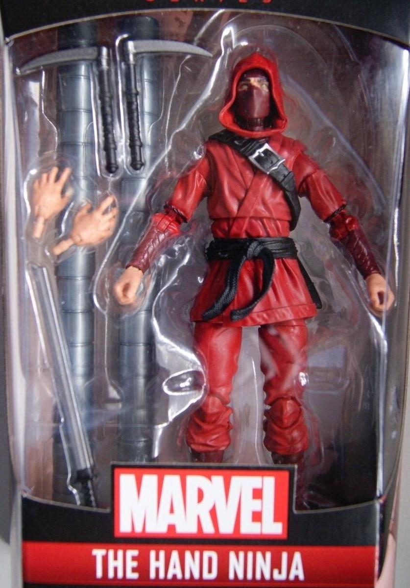 Marvel Legends RED HAND NINJA action figure! (Stilt Man BAF!) | eBay