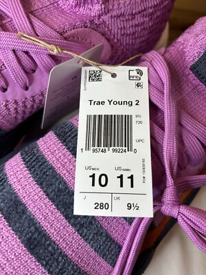 Adidas Trae Young 2.0 Stratosphere Boost Basketball Shoes Pink Size 10 NWoB $140 Adidas Trae Young 2.0 Stratosphere Boost Basketball Shoes  main image 3