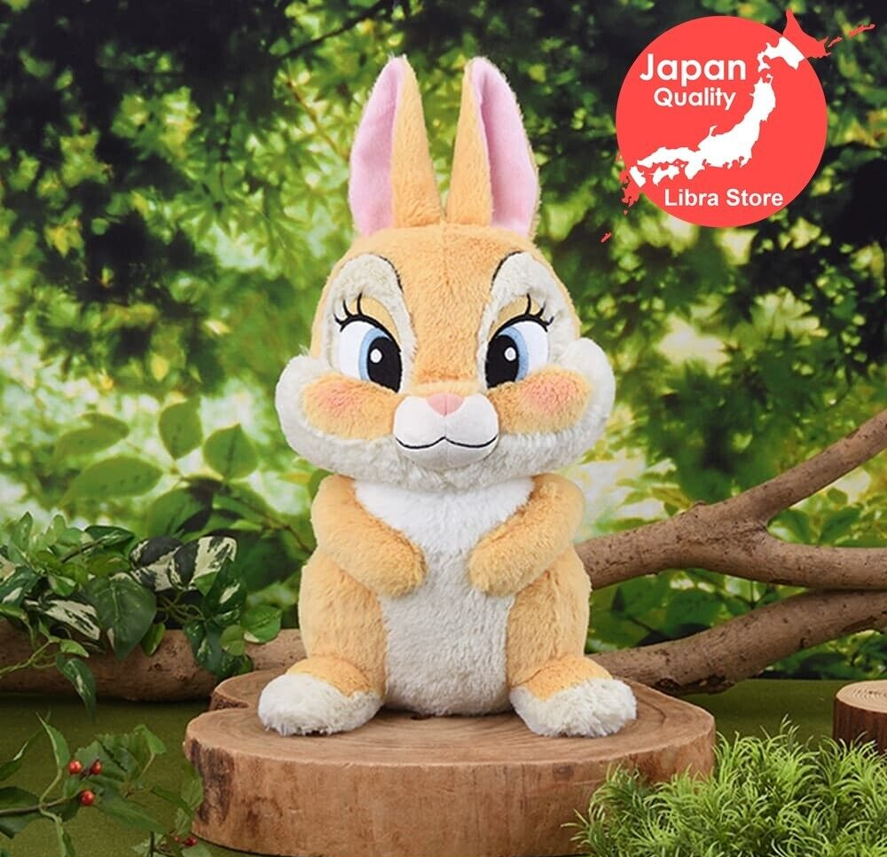 RARE Bambi Miss Bunny L Plush doll 2024 from JAPAN 39cm 15.35 in
