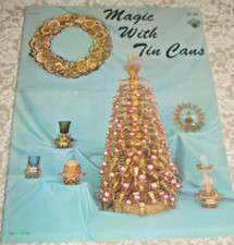 Vintage MAGIC WITH TIN CANS Paperback Instruction Booklet 1965