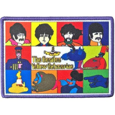 OFFICIAL LICENSED The Beatles Yellow Submarine Charakter SEW-ON Patch