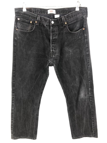 Jeans Levi's 501 Regular Straight Pour Homme – Occasion Très Bon état, Taille W38 L32
