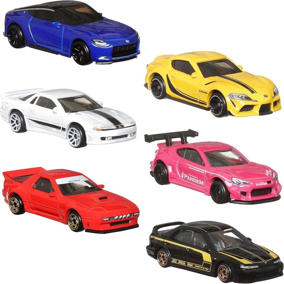 Hot Wheels 2024 JDM Streets of Japan Multi-Pack Box [Set of