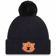 Auburn Tigers Beanie Hat New Era Stocking Cuffed Knitted Winter Hat Cap AU NCAA