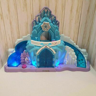 Fisher Price Little People Disney Elsa Musical Light Up Frozen Palace  Castle