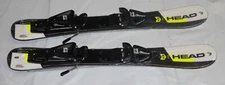 NEW HEAD Supershape kids Skis 77cm + Tyrolia adjustable bindings SR4.5  pair NEW