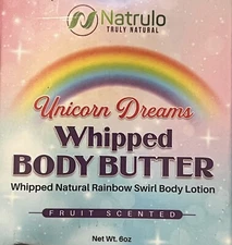 Natrulo Unicorn Dreams Whipped Body Butter 6oz