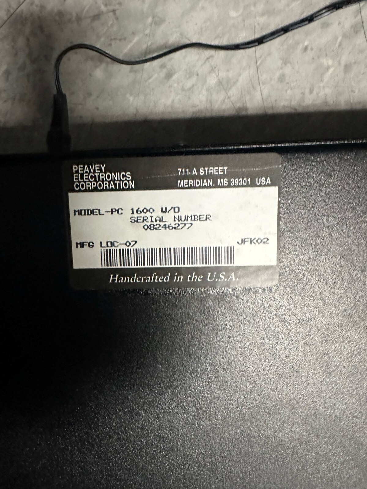 Peavey PC 1600x Fader Midi Command Station for sale online | eBay