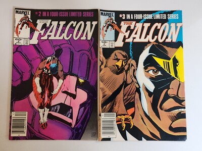 Marvel Comics The Falcon #2 #3 Comic Book Lot 1983 1984