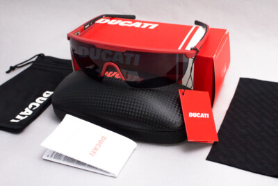 RRP  219 DUCATI DA5025 224 Red Shield Sunglasses 139 mm