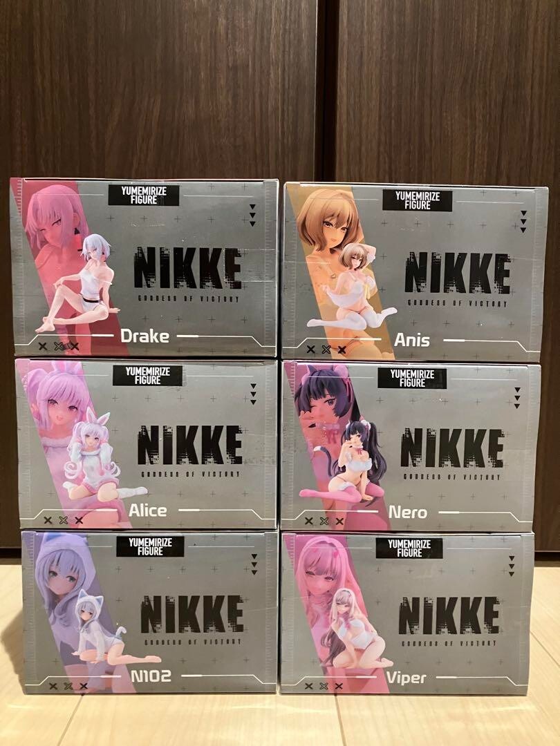 Goddess of Victory NIKKE Anis N102 Alice Drake Viper Nero