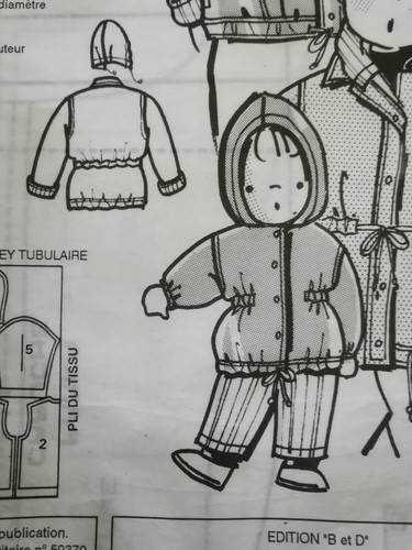 PATRON POUPÉE MODES et travaux NON DECOUPER COMPLET Avril 1965 + page EUR 4,99 - FR
