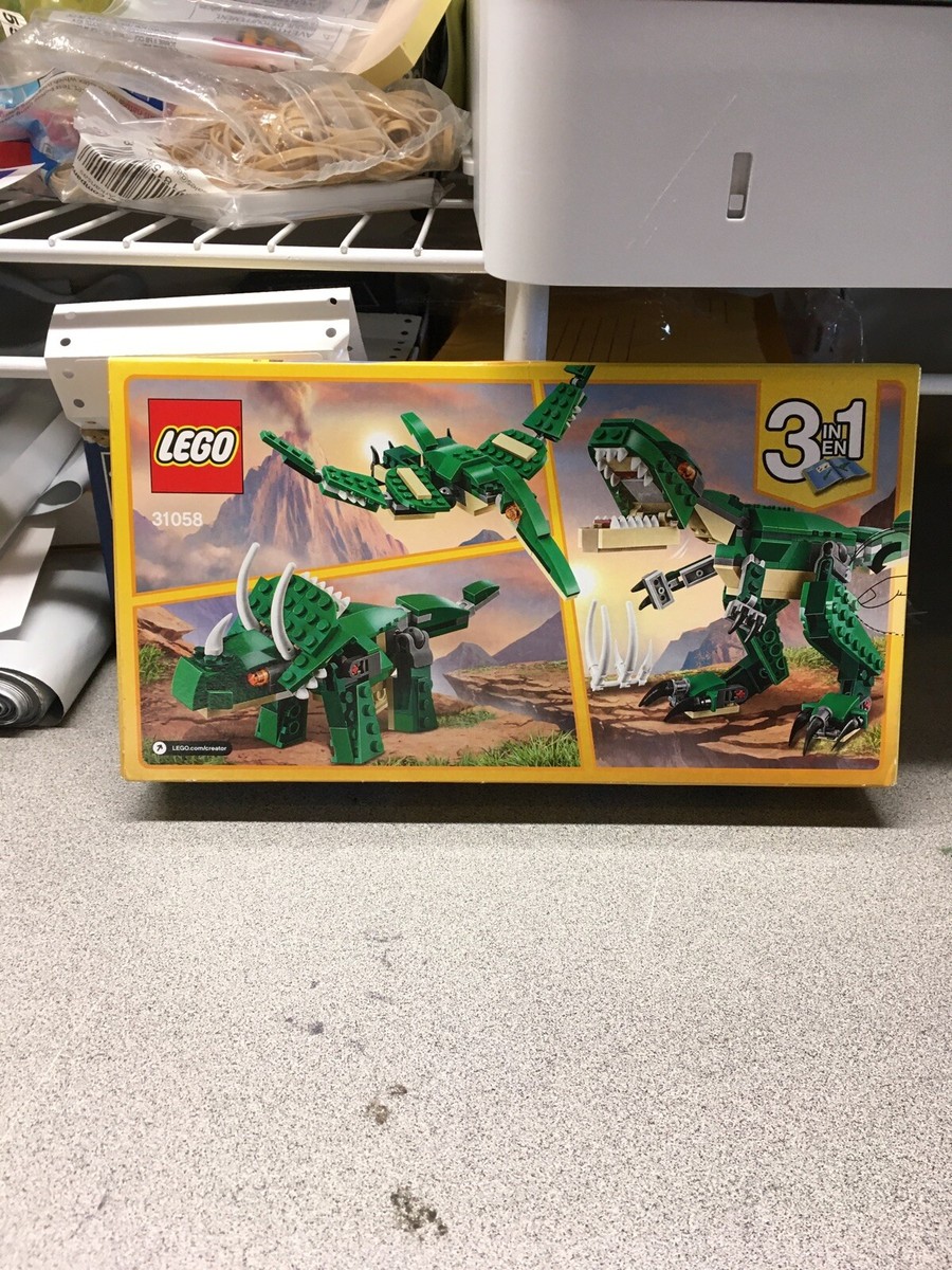 砂塵の大竜巻 スーパー 3枚セット LEGO Creator 3 in 1 Mighty Dinosaur Toy (31058)-complete w/ box | eBay