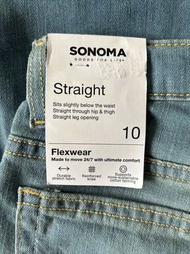 Boy’s SONOMA Flexwear Straight Fit/Straight Leg Jeans Size 10 NWT - Picture 5 of 5