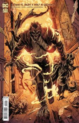 Batman Vs Bigby A Wolf In Gotham #2 2021 Level & Leisten Cover B DC Comics EB21