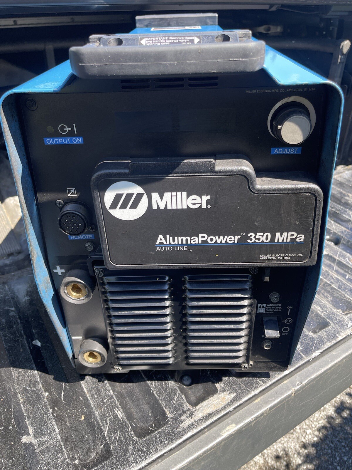 Miller Alumapower 350 MPA Mig Welder eBay