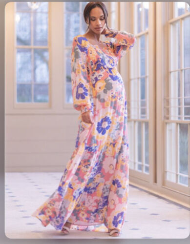 sachin and babi light blue dress Pink Pastel Bridesmaid Beach Summer Formal Maxi Dress Long Sleeve Pleated A  Line