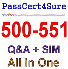 Cisco Best Exam Practice Material for 500-551 Q A SIM
