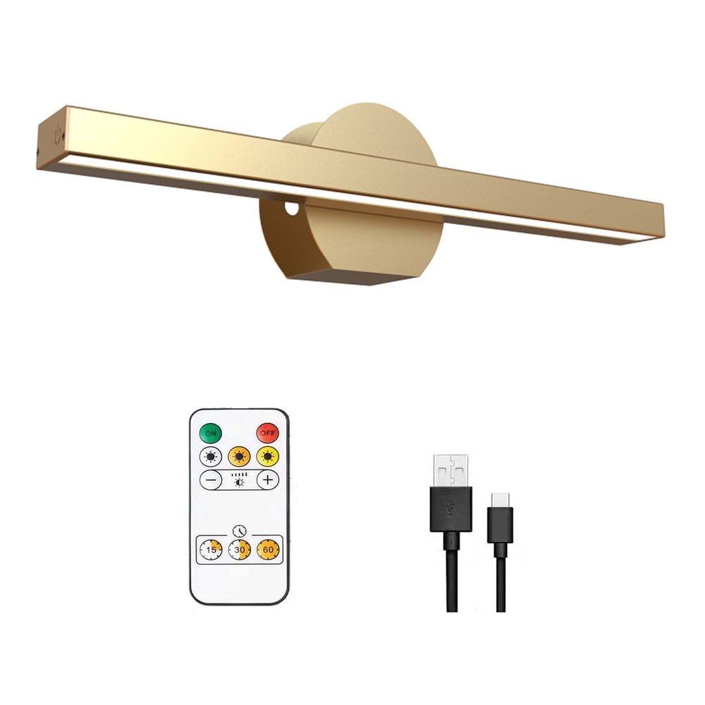Picture Light, Wireless Picture Light Battery Operated, Rechargeable Picture ...