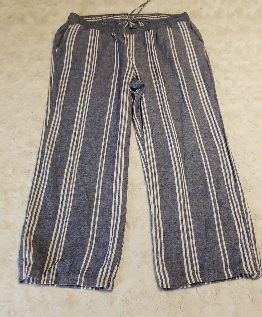 パンツ old navy stripe slacks Straight Pinstripe Trouser Pants | Old Navy